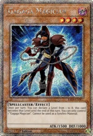 Gagaga Magician - RA04-EN007 (Platinum Secret Rare)