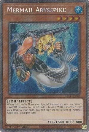 Mermail Abysspike - RA04-EN012 (Platinum Secret Rare)