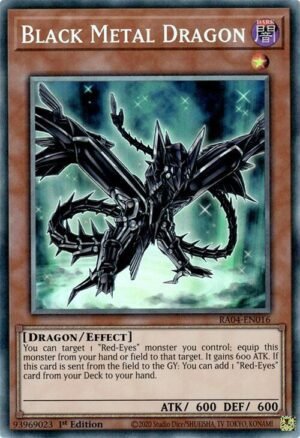 Black Metal Dragon - RA04-EN016 (Prismatic Collector's Rare)