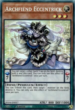 Archfiend Eccentrick - RA04-EN017 (Prismatic Collector's Rare)