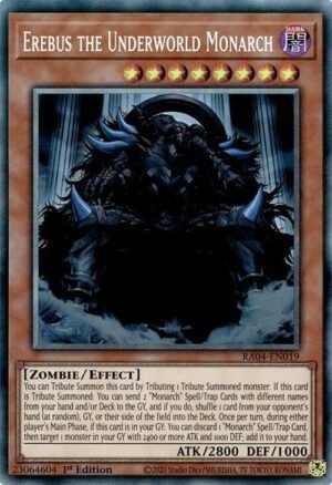 Erebus the Underworld Monarch - RA04-EN019 (Prismatic Collector's Rare)