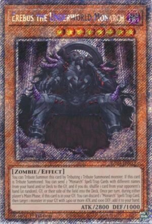 Erebus the Underworld Monarch - RA04-EN019 (Platinum Secret Rare)