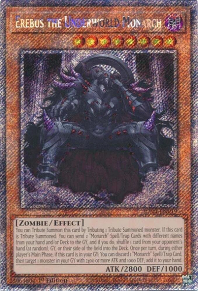 Erebus the Underworld Monarch - RA04-EN019 (Platinum Secret Rare)