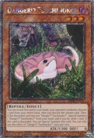 Danger!? Tsuchinoko? - RA04-EN027 (Platinum Secret Rare)