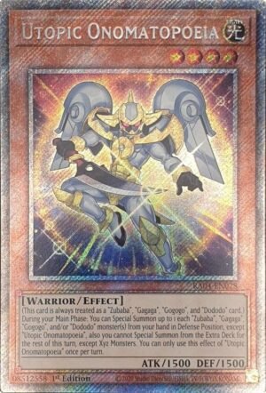 Utopic Onomatopoeia - RA04-EN028 (Platinum Secret Rare)