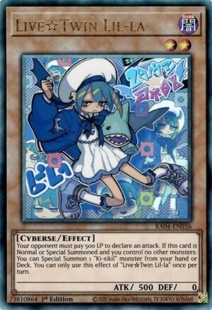 Live☆Twin Lil-la - RA04-EN036 (Prismatic Ultimate Rare)