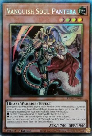 Vanquish Soul Pantera - RA04-EN044 (Prismatic Collector's Rare)