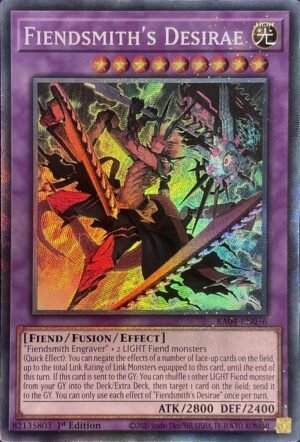 Fiendsmith's Desirae - RA04-EN056 (Prismatic Collector's Rare)