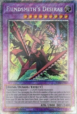 Fiendsmith's Desirae - RA04-EN056 (Platinum Secret Rare)