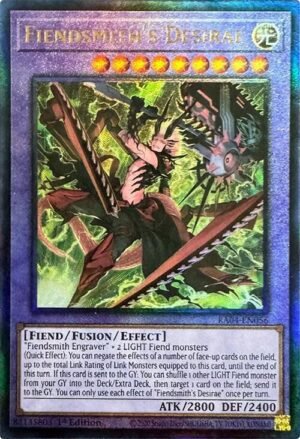 Fiendsmith's Desirae - RA04-EN056 (Prismatic Ultimate Rare)