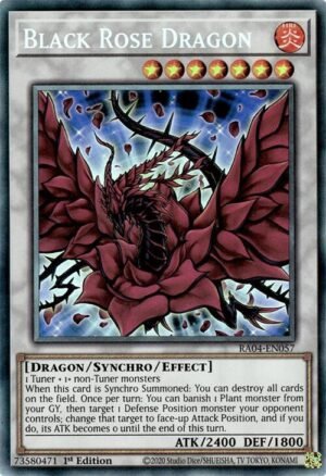 Black Rose Dragon - RA04-EN057 (Prismatic Collector's Rare)
