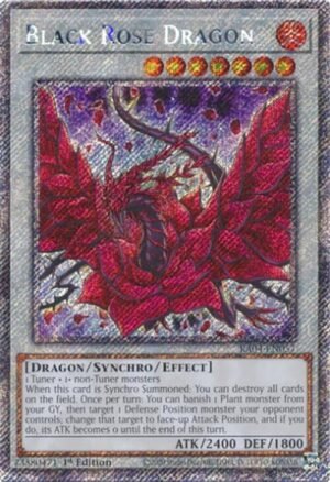 Black Rose Dragon - RA04-EN057 (Platinum Secret Rare)