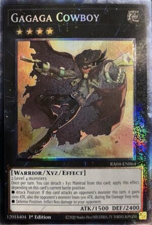 Gagaga Cowboy - RA04-EN064 (Prismatic Collector's Rare)