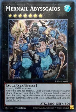 Mermail Abyssgaios - RA04-EN065 (Prismatic Collector's Rare)