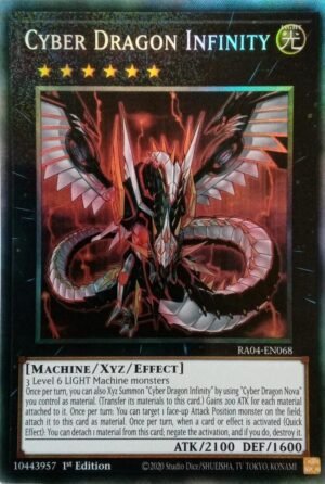 Cyber Dragon Infinity - RA04-EN068 (Prismatic Collector's Rare)