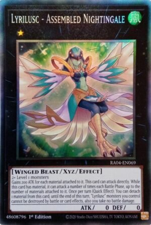 Lyrilusc - Assembled Nightingale - RA04-EN069 (Prismatic Collector's Rare)
