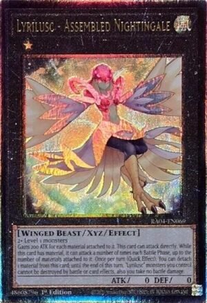 Lyrilusc - Assembled Nightingale - RA04-EN069 (Prismatic Ultimate Rare)