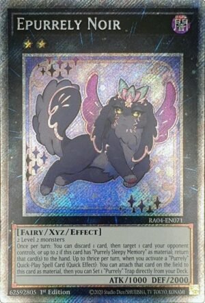 Epurrely Noir - RA04-EN071 (Platinum Secret Rare)