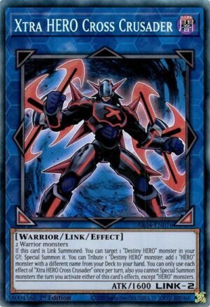 Xtra HERO Cross Crusader - RA04-EN076 (Prismatic Collector's Rare)