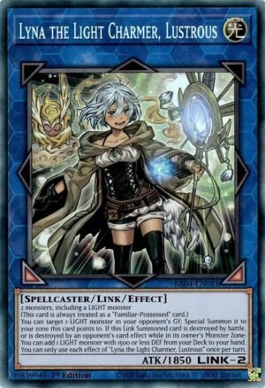 Lyna the Light Charmer, Lustrous - RA04-EN081 (Prismatic Collector's Rare)