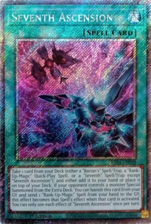 Seventh Ascension - RA04-EN098 (Platinum Secret Rare)