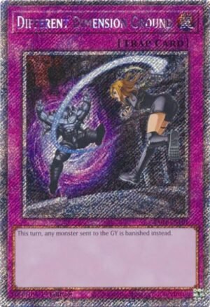 Different Dimension Ground - RA04-EN101 (Platinum Secret Rare)
