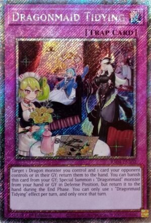 Dragonmaid Tidying - RA04-EN102 (Platinum Secret Rare)