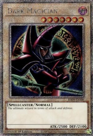 Dark Magician (Arkana) - RA04-EN106 (Platinum Secret Rare)