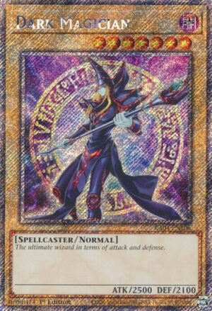 Dark Magician 8th art - RA04-EN106 (Platinum Secret Rare) (Alternate Art)