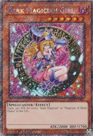 Dark Magician Girl 3rd art - RA04-EN107 (Platinum Secret Rare)