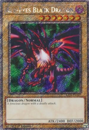 Red-Eyes Black Dragon 4th art - RA04-EN109 (Platinum Secret Rare)