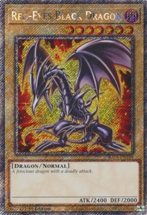 Red-Eyes Black Dragon 7th art - RA04-EN109 (Platinum Secret Rare) (Alternate Art)