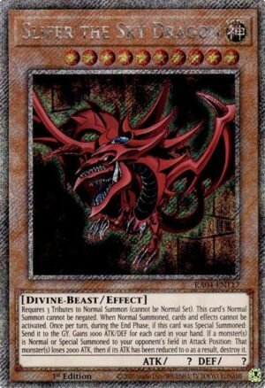 Slifer the Sky Dragon - RA04-EN117 (Platinum Secret Rare)