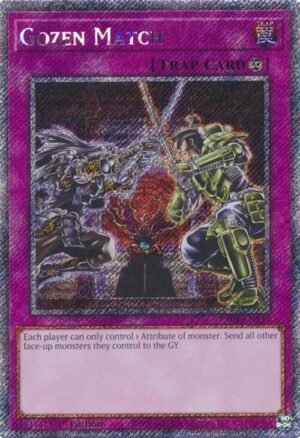 Gozen Match - RA04-EN134 (Platinum Secret Rare)
