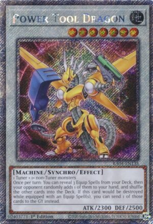 Power Tool Dragon - RA04-EN135 (Platinum Secret Rare)