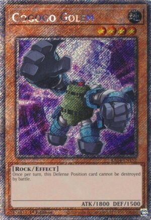 Gogogo Golem - RA04-EN152 (Platinum Secret Rare)