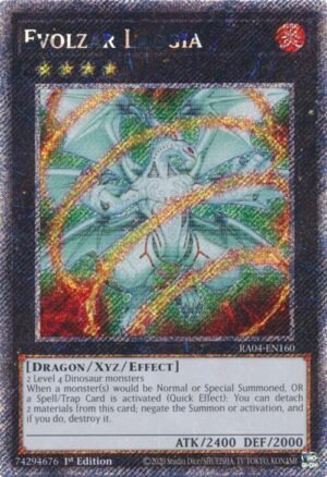 Evolzar Laggia - RA04-EN160 (Platinum Secret Rare)