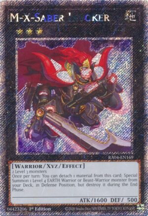 M-X-Saber Invoker - RA04-EN169 (Platinum Secret Rare)