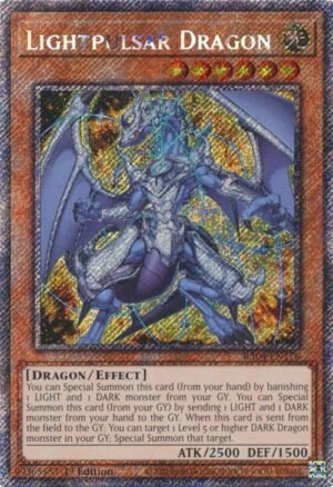 Lightpulsar Dragon - RA04-EN176 (Platinum Secret Rare)