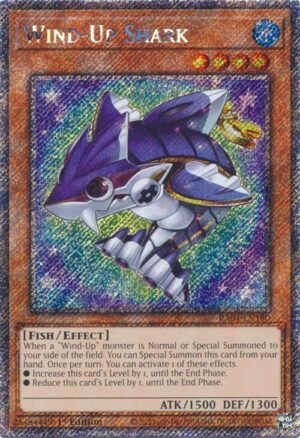 Wind-Up Shark - RA04-EN180 (Platinum Secret Rare)