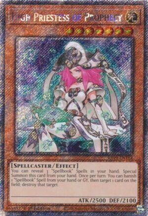 High Priestess of Prophecy - RA04-EN184 (Platinum Secret Rare)