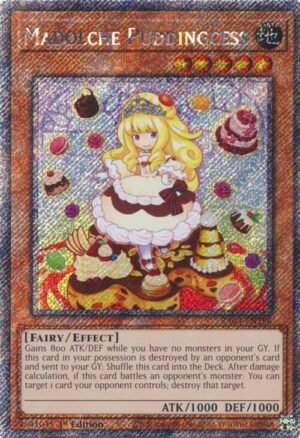 Madolche Puddingcess - RA04-EN186 (Platinum Secret Rare)
