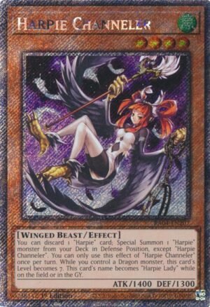Harpie Channeler - RA04-EN207 (Platinum Secret Rare)