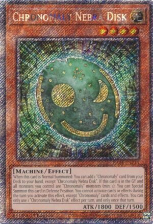 Chronomaly Nebra Disk - RA04-EN213 (Platinum Secret Rare)