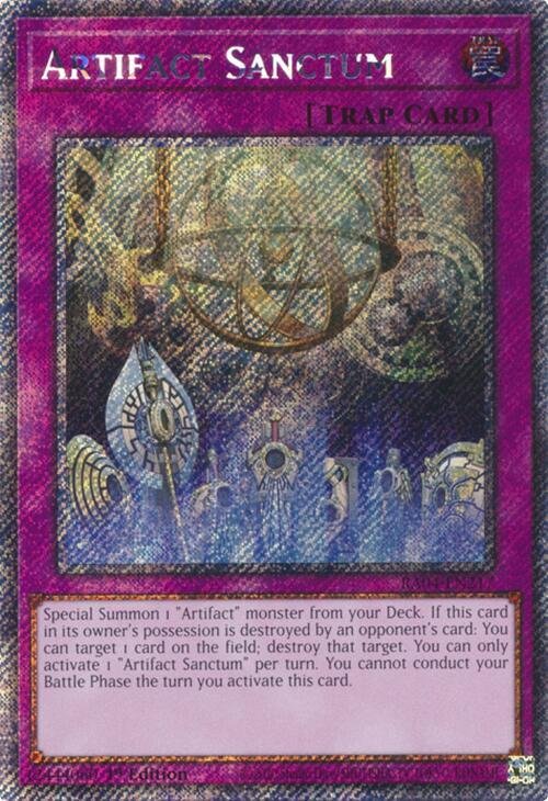 Artifact Sanctum - RA04-EN217 (Platinum Secret Rare)