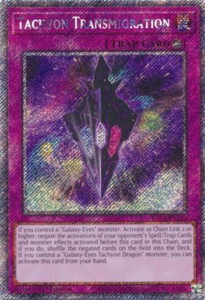 Tachyon Transmigration - RA04-EN220 (Platinum Secret Rare)