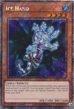 Ice Hand - RA04-EN225 (Platinum Secret Rare)