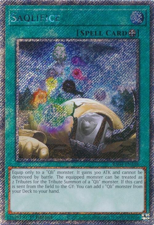Saqlifice - RA04-EN238 (Platinum Secret Rare)