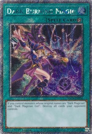 Dark Burning Magic - RA04-EN246 (Platinum Secret Rare)