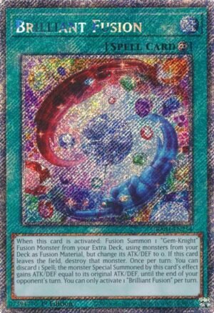 Brilliant Fusion - RA04-EN254 (Platinum Secret Rare)